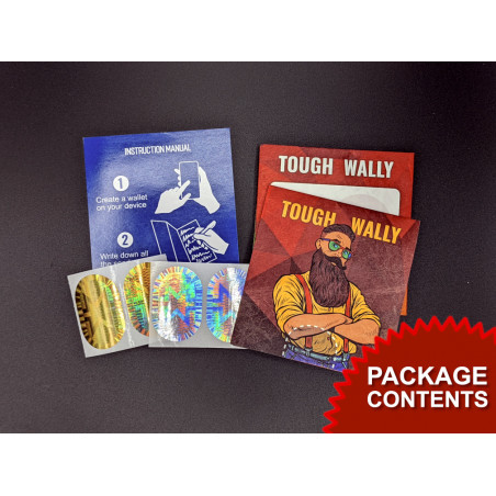 Tough Wally Monero package contents