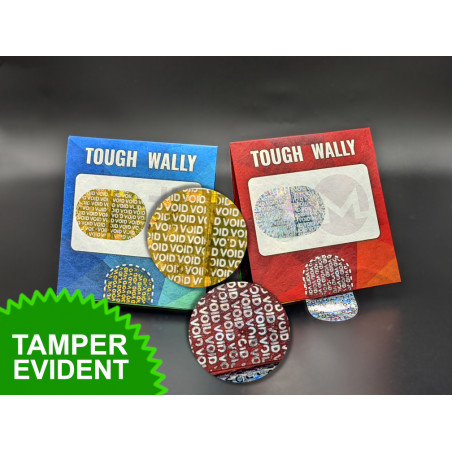 Tough Wally tamper evidence