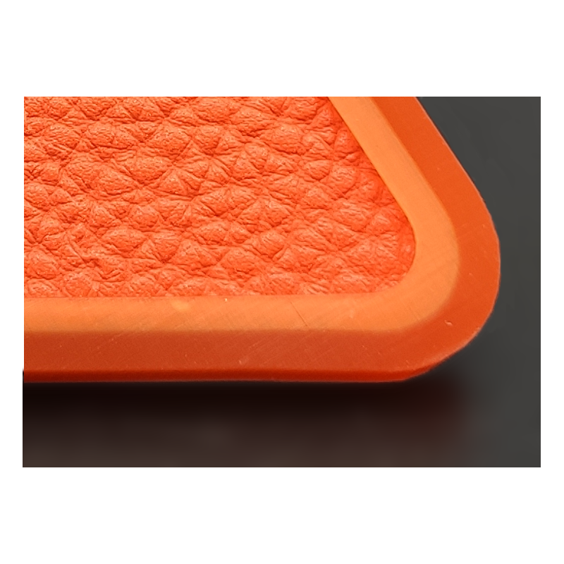 Monero Orange, SLA bumper frame and leatherette