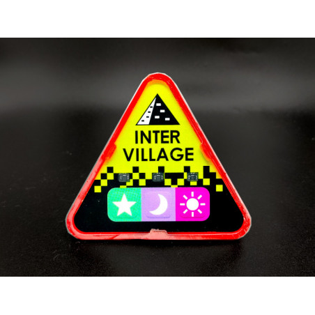 Red Attack, Intervillage Badge front
