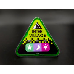 Matrix Green, Intervillage Badge front