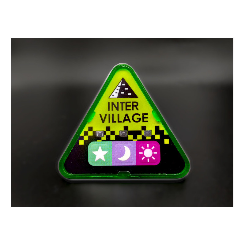Matrix Green, Intervillage Badge front