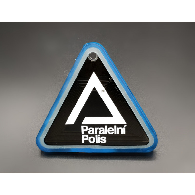 Bottom side of the HCPP20 badge, Digital Totality.